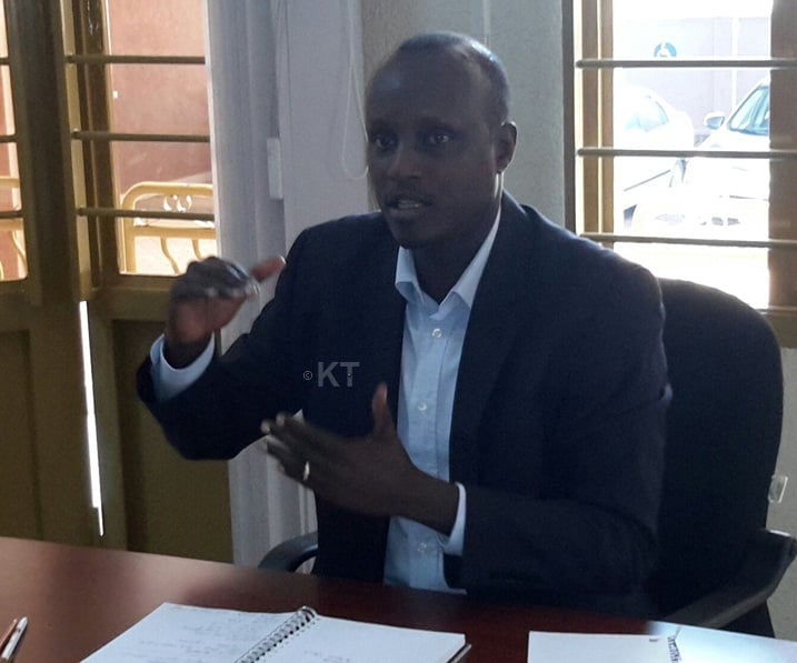 Umuyobozi wa RHA, Eng. Didier Sagashya mu kiganiro n'abanyamakuru kuri uyu wa Kane.