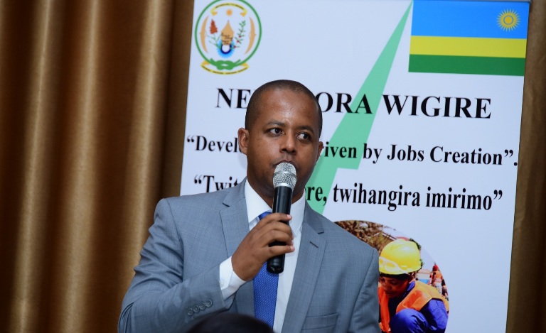 Umuyobozi wa WDA mu gutangiza ku mugaragaro gahunda ya “NEP Kora Wigire