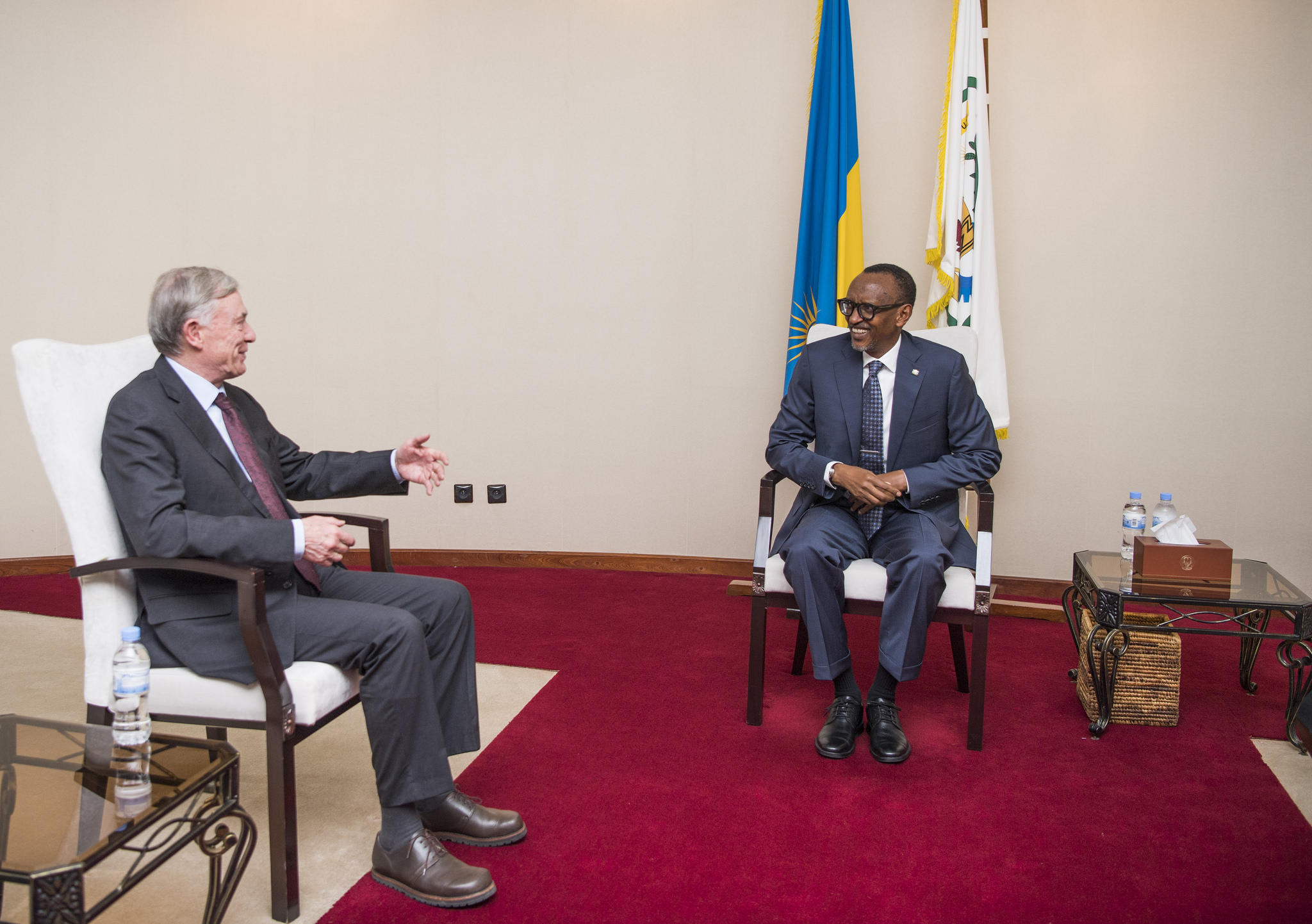 Perezida Kagame yakiriye Horst Köhler, intumwa idasanzwe ya UN ku kibazo cya Sahara y