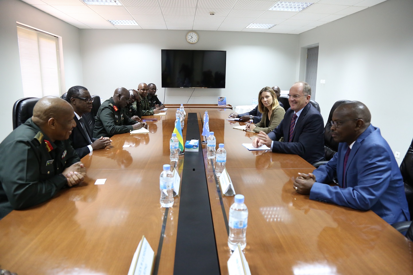 Bagiranye n'ibiganiro ku kazi k'u Rwanda muri Sudani y'Amajyepfo