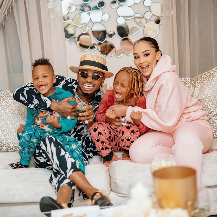 Ubusanzwe Zari na Diamond bafitanye abana babiri 
