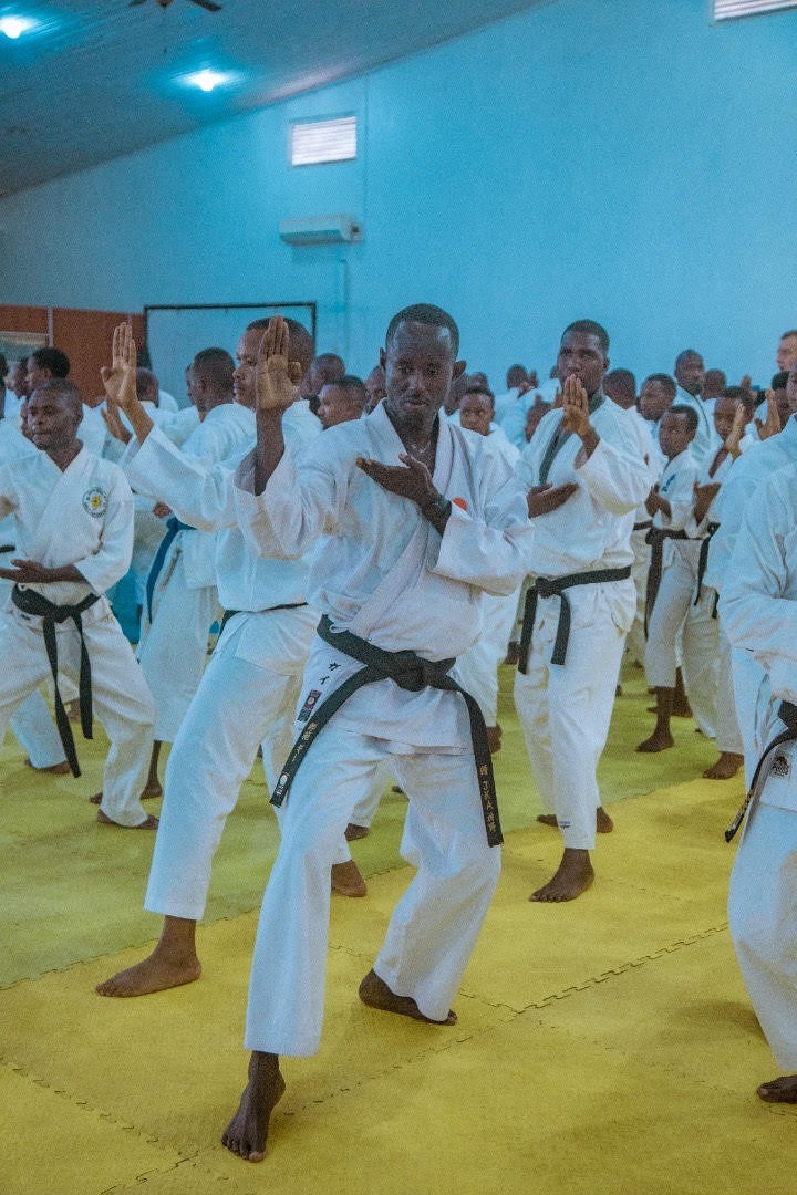 Rurangayire Guy wahoze ashinzwe Siporo muri Minisiteri ya Siporo Ubu akaba ari umuyobozi wa SGI Academy nawe yitabiriye aya mahugurwa.