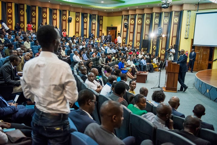 Urubyiruko rw'u Rwanda rwashsishikarijwe gukora Politiki.