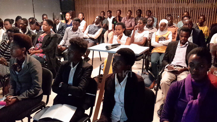 Urubyiruko rwari i Kigali mu biganiro bya YouthConnekt ku butwari.