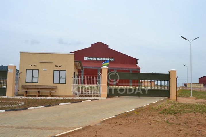 Uru ruganda rwubatswe na Rwanda Mountain Tea Company