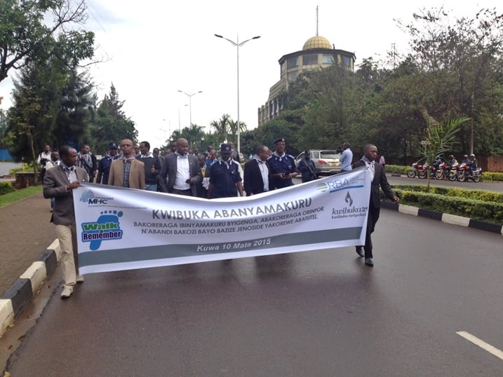 Igikorwa cyo kwibuka cyabimburiwe n