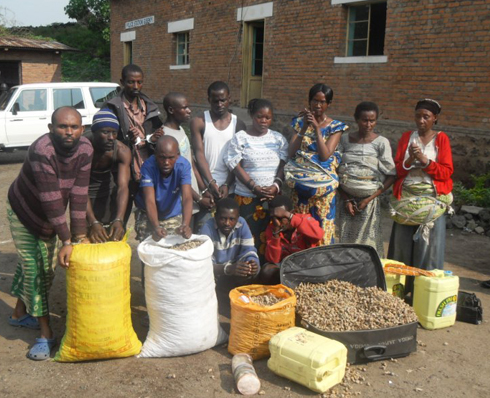 Bimwe mu biyobyabwenge byafashwe n'ababifatanywe mu karere ka Rubavu.