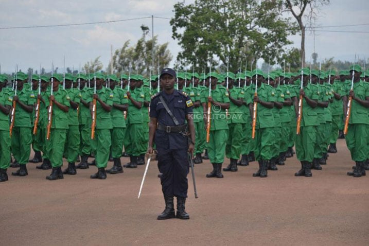 Polisi y'igihugu ifasha DASSO mu bijyanye no kubahugura mu gucunga umutekano no mu myitwarire