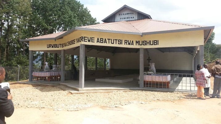 Urwibutso rwa Jenoside yakorewe Abatutsi rwa Mushubi.