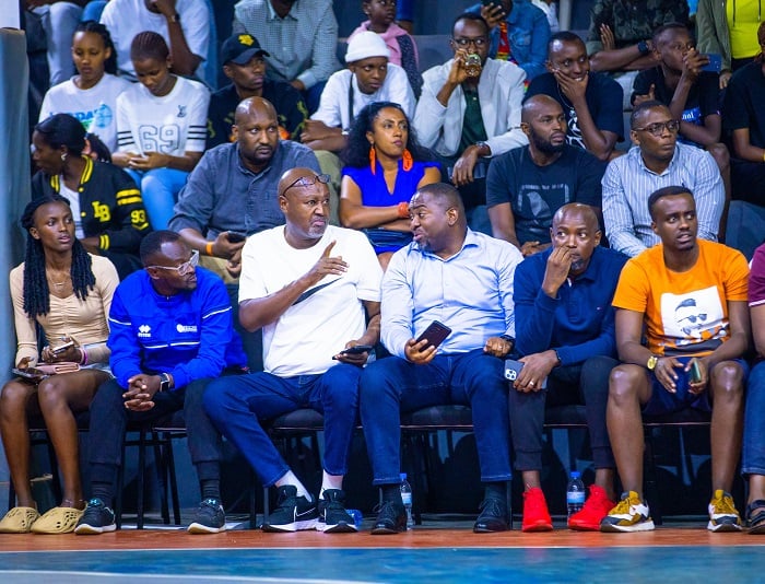 Uwahoze ari Umunyamabanga uhoraho muri minisiteri ya Siporo Shema Maboko Didier na we yarebye uyu mukino