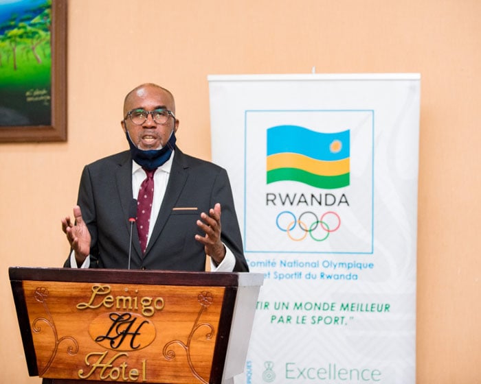 Uwayo Theogene watorewe kuba Perezida wa Komite Olempike
