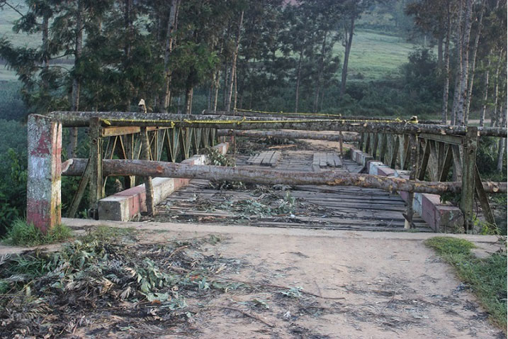 Umuhanda wari umaze ibyumweru bibiri udakora.