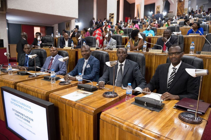 Uyu muhango wari witabiriwe na bamwe mu bayobozi bakuru b'u Rwanda.