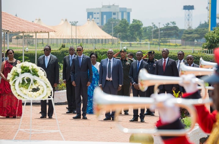 Uyu muhango witabiriwe n'abandi bayobozi bakuru mu Rwanda.