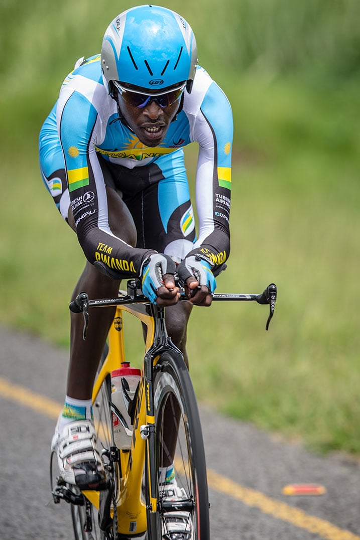 Umutoza Jonathan Boyer avuga ko Ndayisenga afite imbaraga zirenze gutwara Tour du Rwanda.