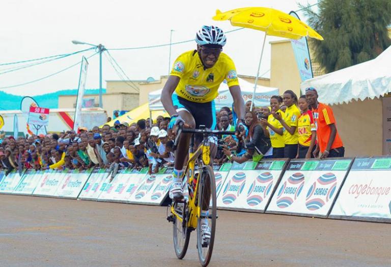 Valens Ndayisenga yegukanye agace ka Musanze Kigali agumana Maillot Jaune amahigrwe yo kwegukana iri rushanwa ariyongera