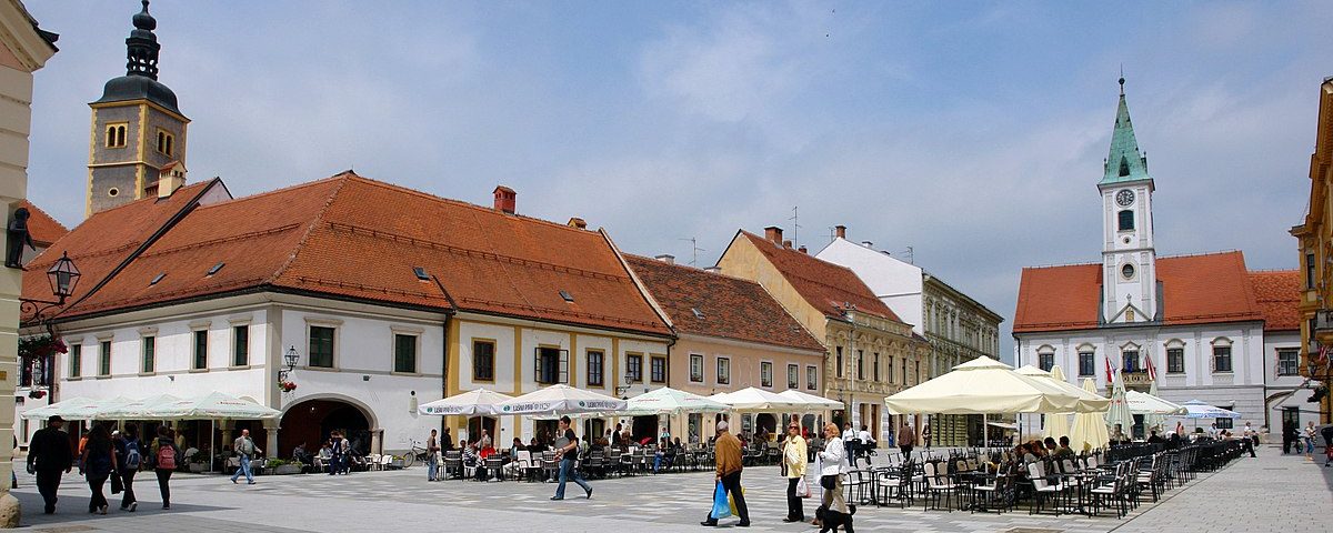 Zimwe mu nyubako ziri mu mujyi wa Varaždin