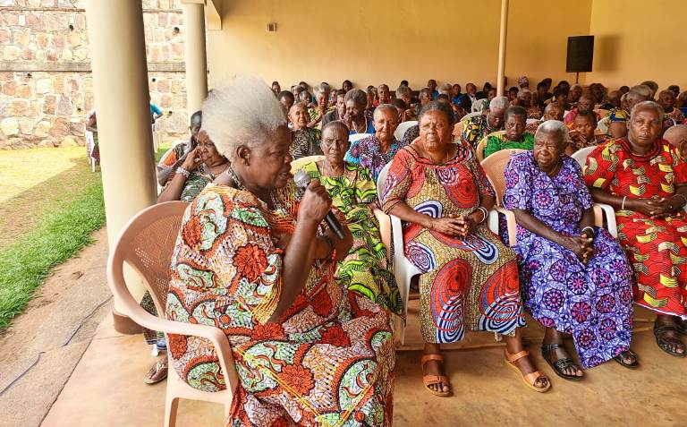 Venantie Mutegaraba yashimiye abashyitsi babasuye