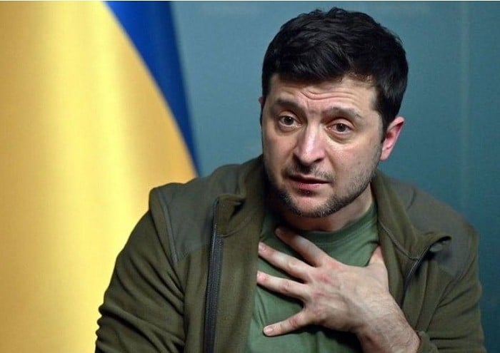 Perezida wa Ukraine Volodymyr Zelenskyy 