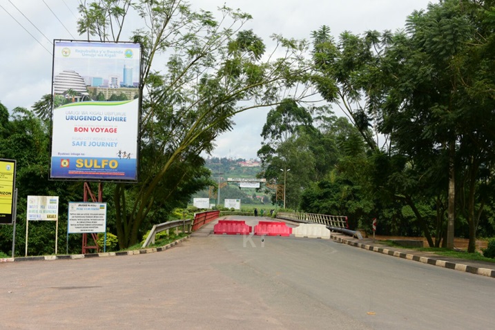 Uyu muhanda wa Kigali-Muhanga wari wafunzwe ariko mu gitondo cyo kuri uyu wa kabiri wafunguwe.