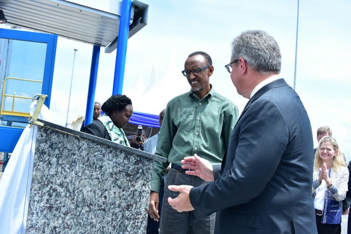 Perezida Kagame yatashye ku mugaragaro igice cya mbere cy