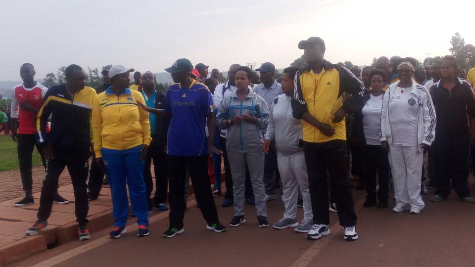 Iyi myitozo yitabiriwe na Min Kaboneka Francis ndetse na Guverineri w'Intara y'Amajyepfo Mureshyankwano