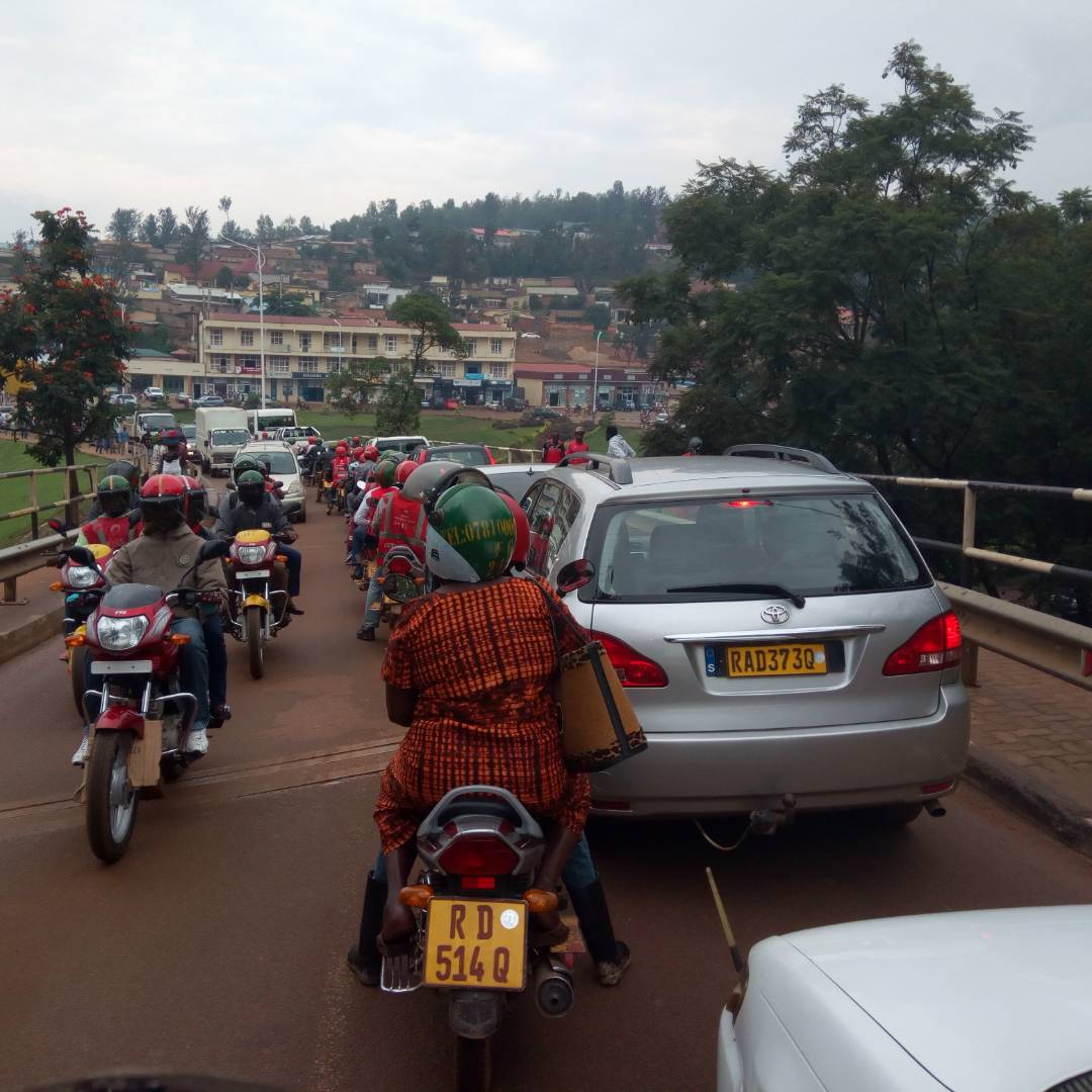 Ikibazo cya embouteillage cyari ingorabahizi muri iki gitondo