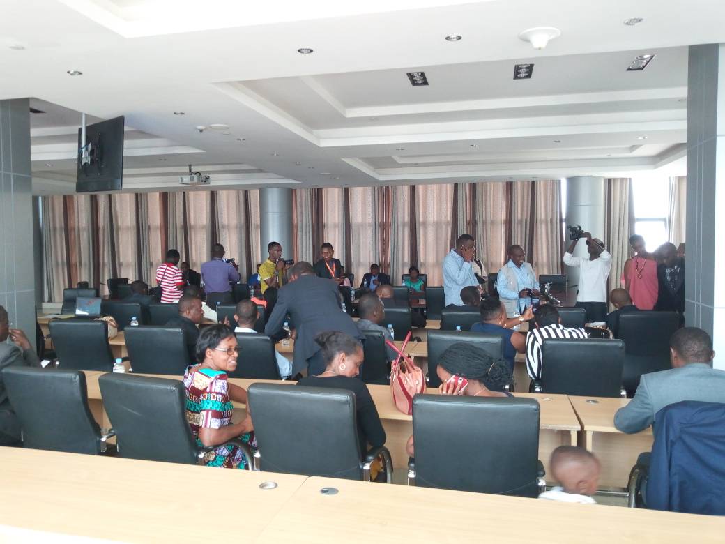 Uyu muhango wabereye mu biro by'Umujyi wa Kigali