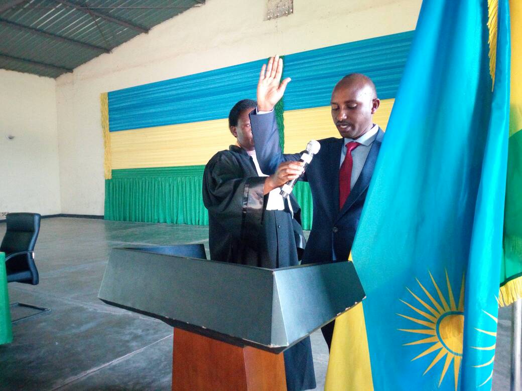 Umuyobozi w'akarere wungirije ushinzwe ubukungu Rusiribana Jean Marie Vianney 
