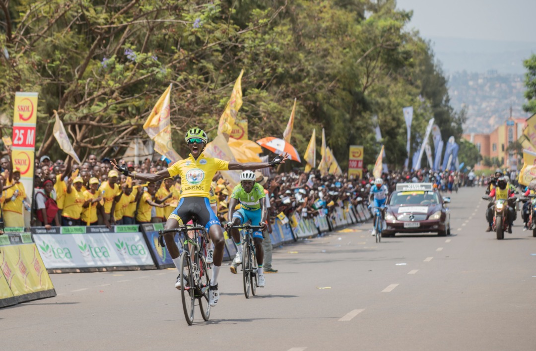 Samuel Mugisha yanditse amateka yegukana Tour du Rwanda 2018