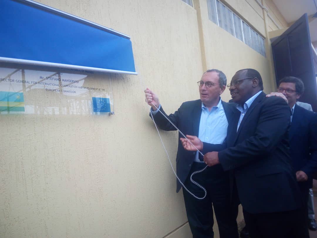 Stefano Manservisi, yavuze ko yishimiye uko inkunga Umuryango w'ubumwe bw'uburayi utanga ikoreshwa,