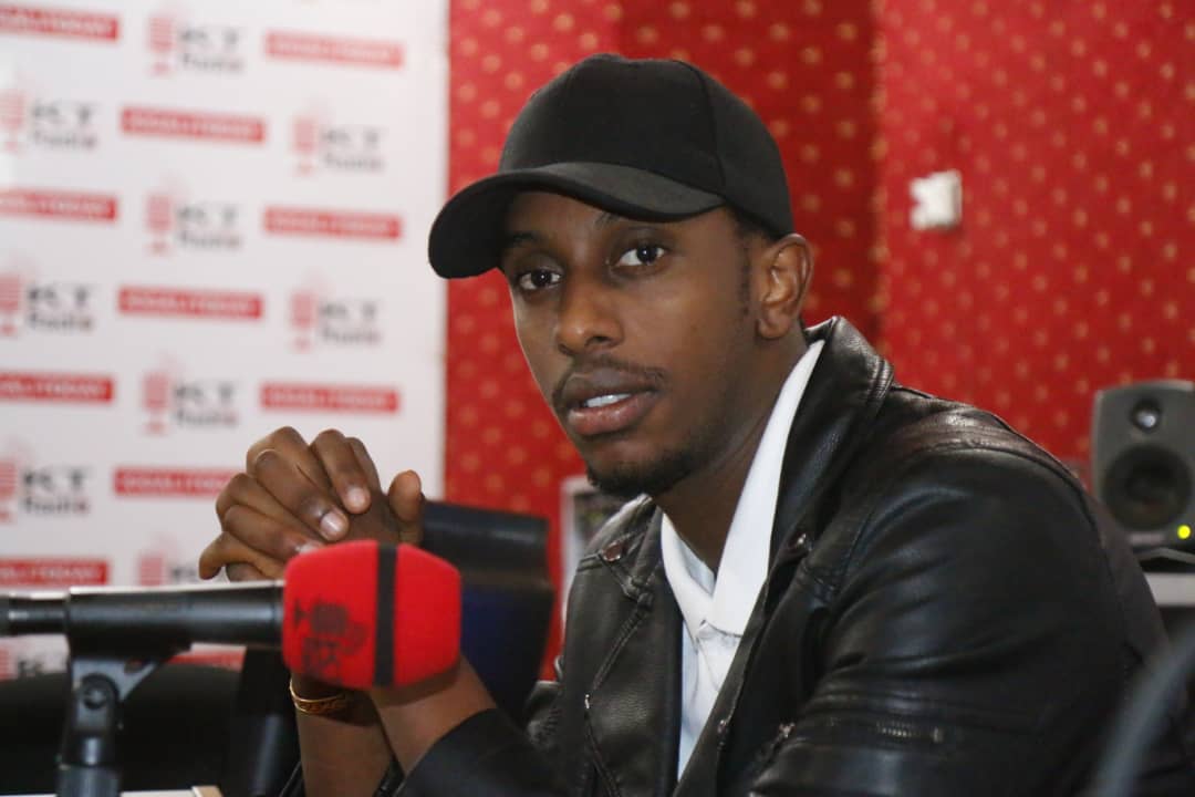 Andy Bumuntu muri Studio za KT Radio 