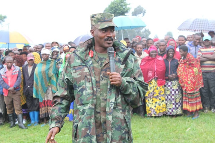 Colonel Muhizi Pascal uyobora ingabo mu turere twa Rubavu, Nyabihu na Rutsiro 