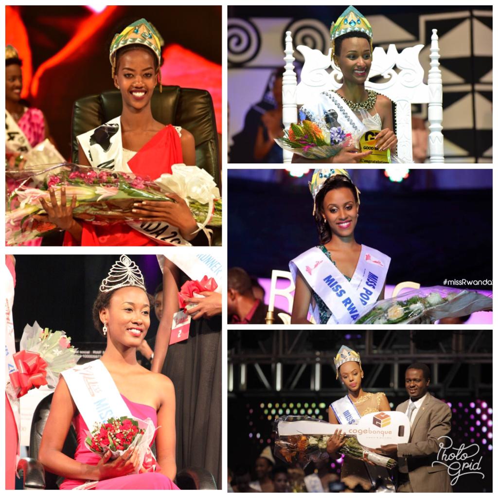 Abakobwa bambitswe ikamba rya Miss Rwanda mu myaka itanu ishize