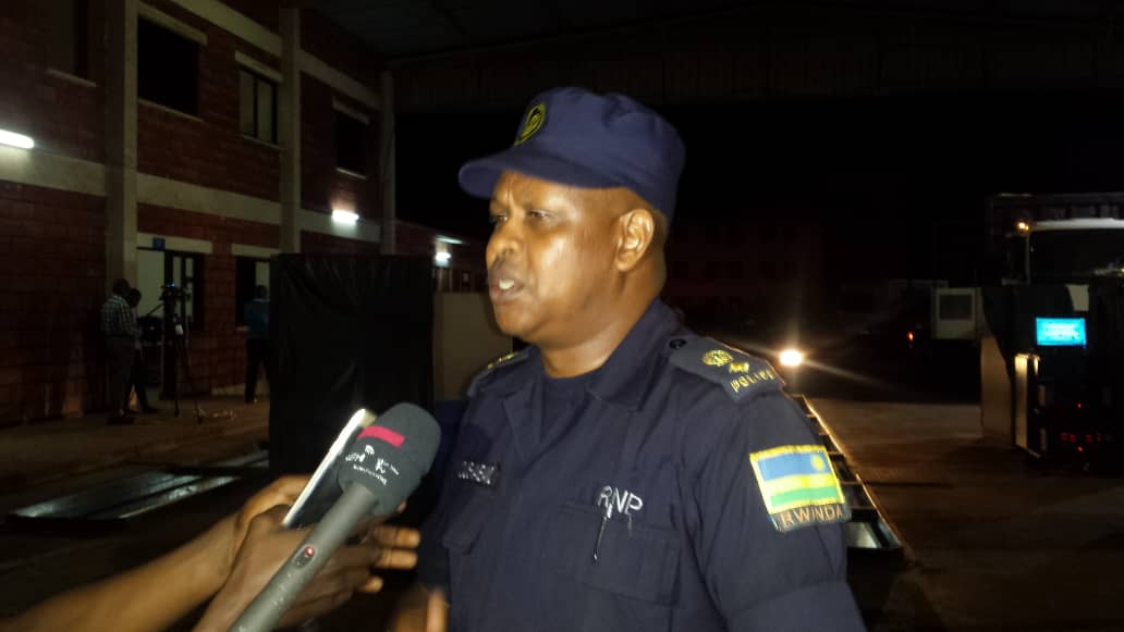 Umuvugizi wa polisi y'iigihugu ishami rishinzwe umutekano wo mu muhanda SSP JMV Ndushabandi