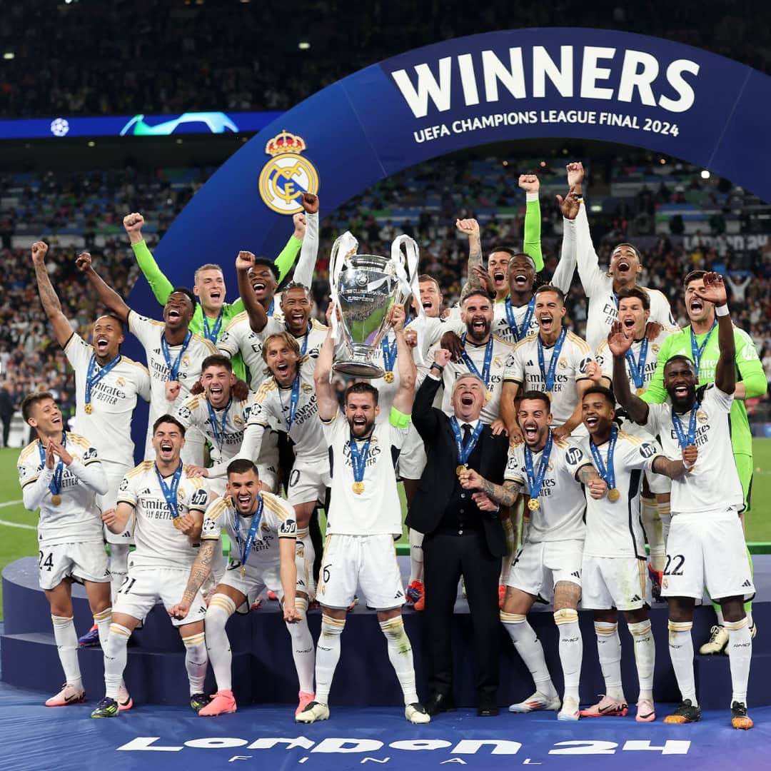Real Madrid yegukanye Champions League 2023-2024