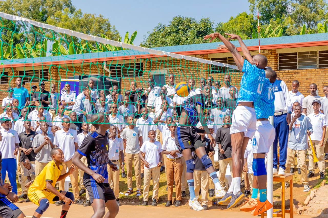 Umukino Groupe scolaire officiel de Butare yatsinzemo Petit seminaire virgo fidelis wari ishiraniro