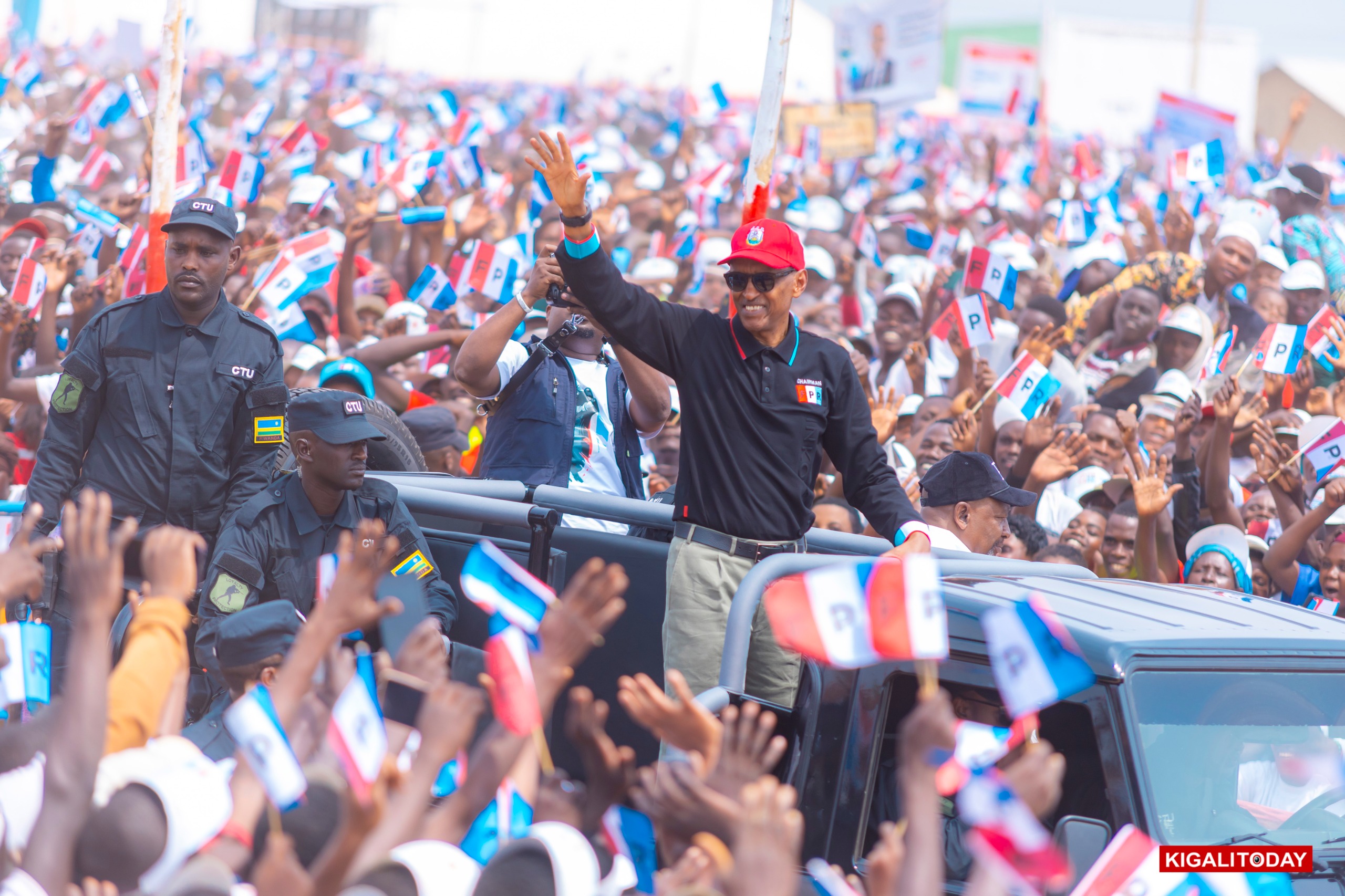 Chairman wa FPR yiyamamarije mu Karere ka Bugesera