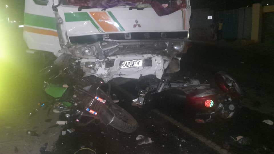 Babiri baguye mu mpanuka ikomeye y