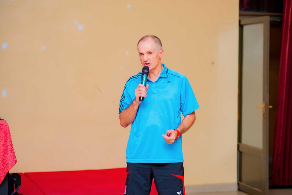 Ni amahugurwa yatangwaga n'inzobere mu Mpuzamashyirahamwe y'Umukino wa Volleyball ku Isi, Johann Hubber ukomoka muri Austria