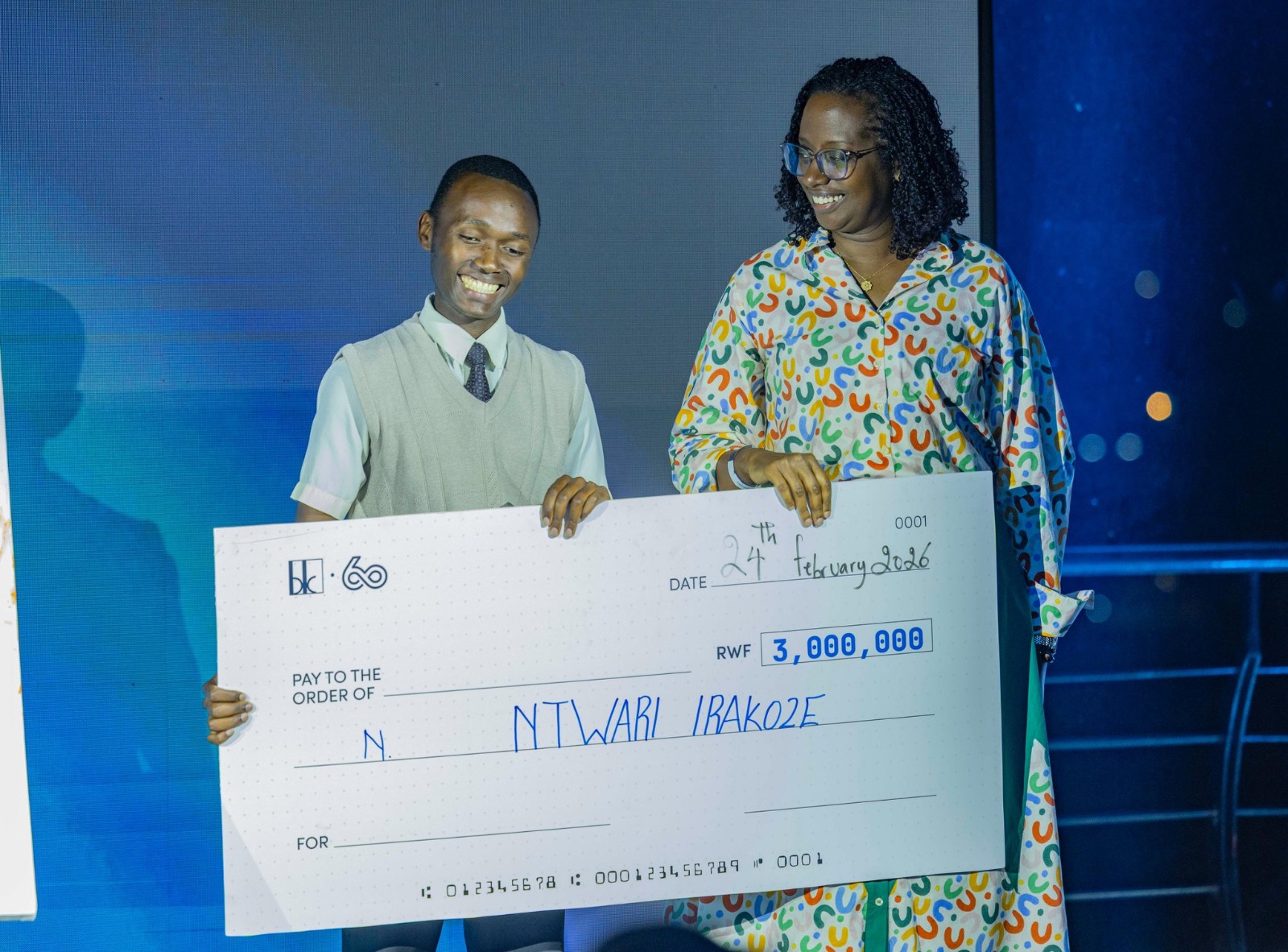Irakoze Ntwari yabaye uwa kabiri