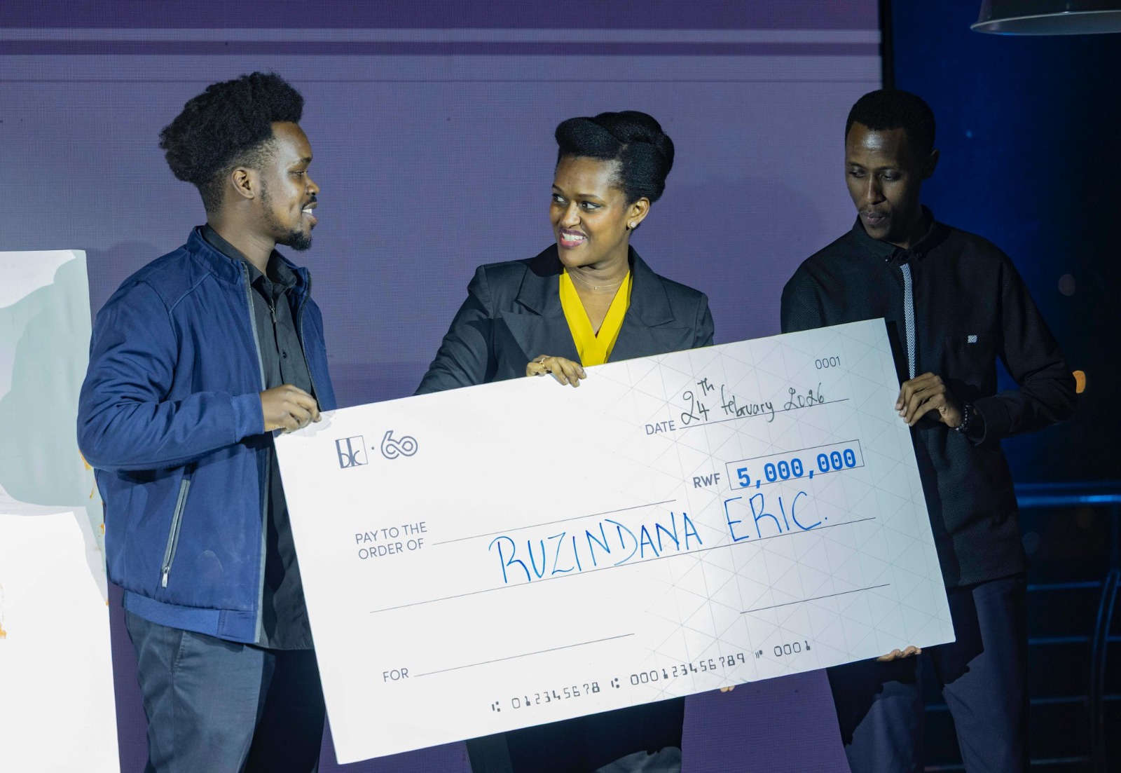 Ruzindana Eric yahize abandi mu gukora logo izajya ikoreshwa kuri Brand ya BKreative