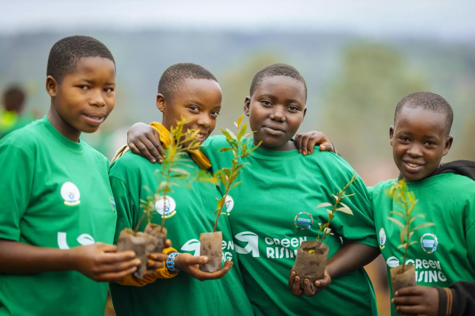 Umushinga Green Rising ushishikariza abakobwa kugira uruhare mu gutera ibiti