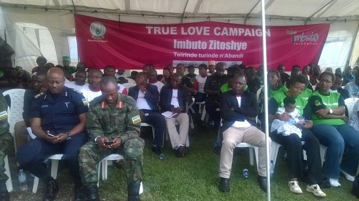 Iki kigorwa cyari kitabiriwe n'inzego zitandukanye z'ubuyobozi.