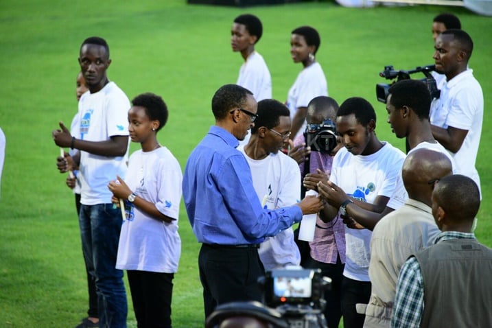 Perezida Kagame yacanye urumuri rw'icyizere.