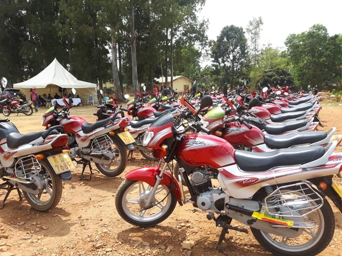 Moto zose mu gihugu muri iki gihe zirimo gushyirwamo GPS na mubazi