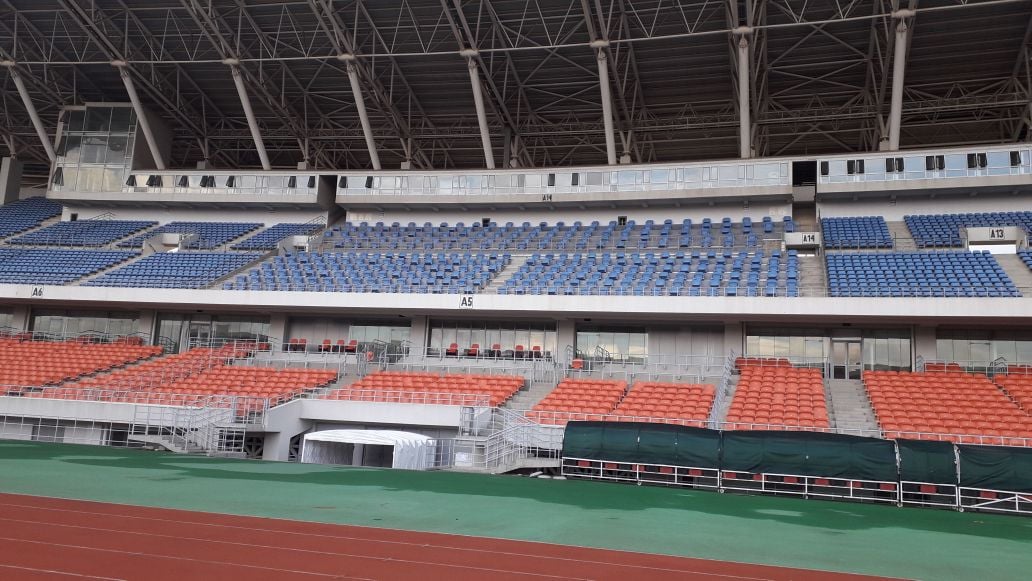 Zimpeto Stadium yakira abafana barenga ibihumbi 40 niyo izaberaho uyu mukino