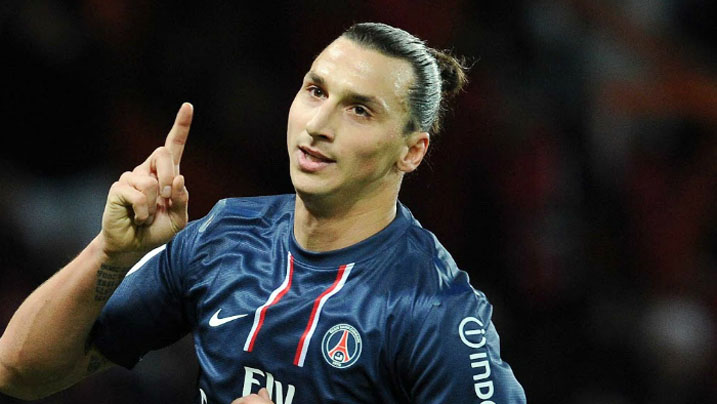 Zlatan Ibrahimovic aza ku mwanya wa karindwi mu bakinnyi bafite amafaranga menshi ku isi