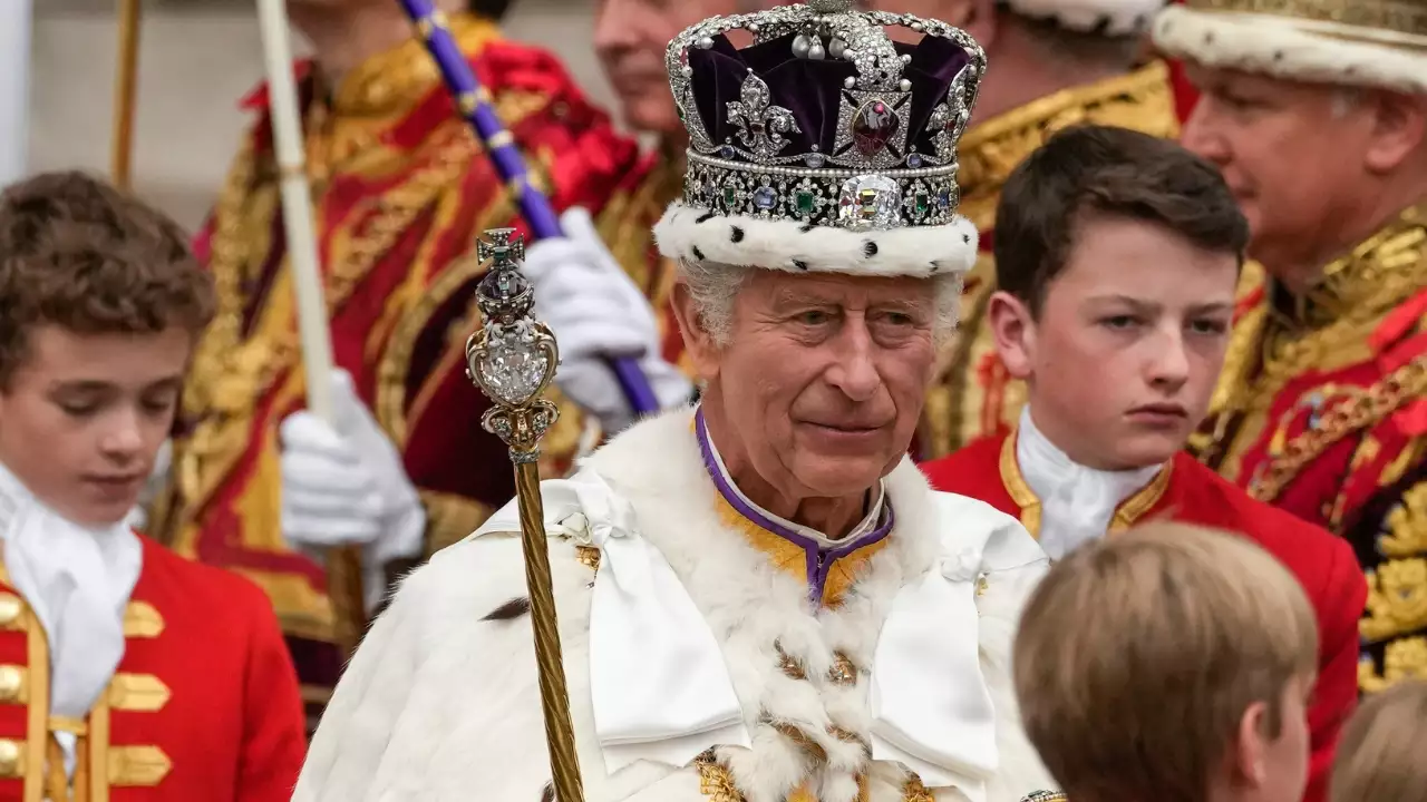 Umwami Charles III, ubwo yizihizaga isabukuru y'imyaka 75