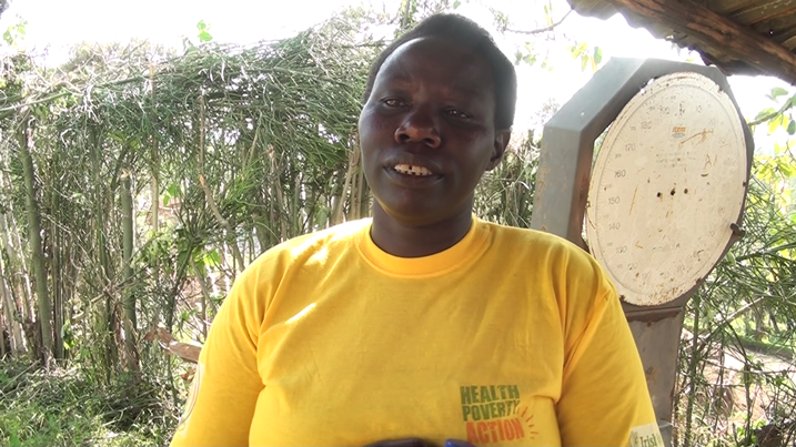 Irene Mukasonga , uyobora akagari ka Maraba avuga ko iyi nzu ibafasha mu kazi kabo ka buri munsi.